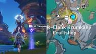Location of Viewpoint #5 (Image via Sportskeeda Gaming/HoYoverse)